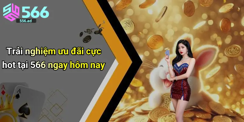 Trải nghiệm ưu đãi cực hot tại 566 ngay hôm nay 