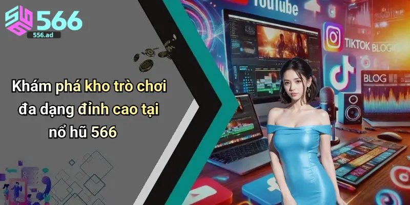 Khám phá kho trò chơi đa dạng đỉnh cao tại nổ hũ 566