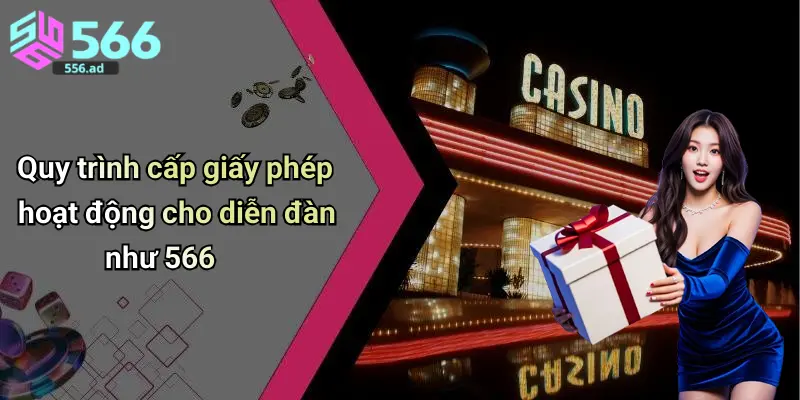 Quy trình cấp giấy phép hoạt động cho diễn đàn như 566